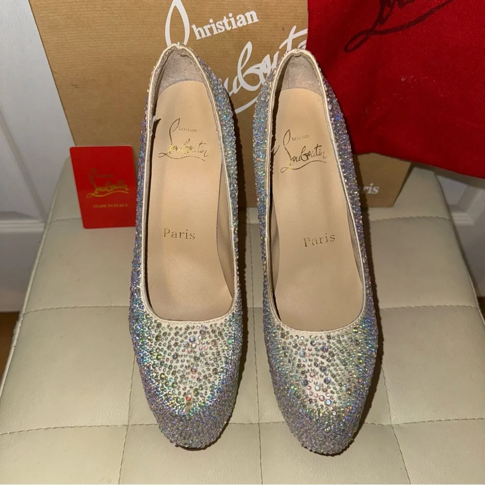 Christian Louboutin Studded Heels - Picture 3 of 13